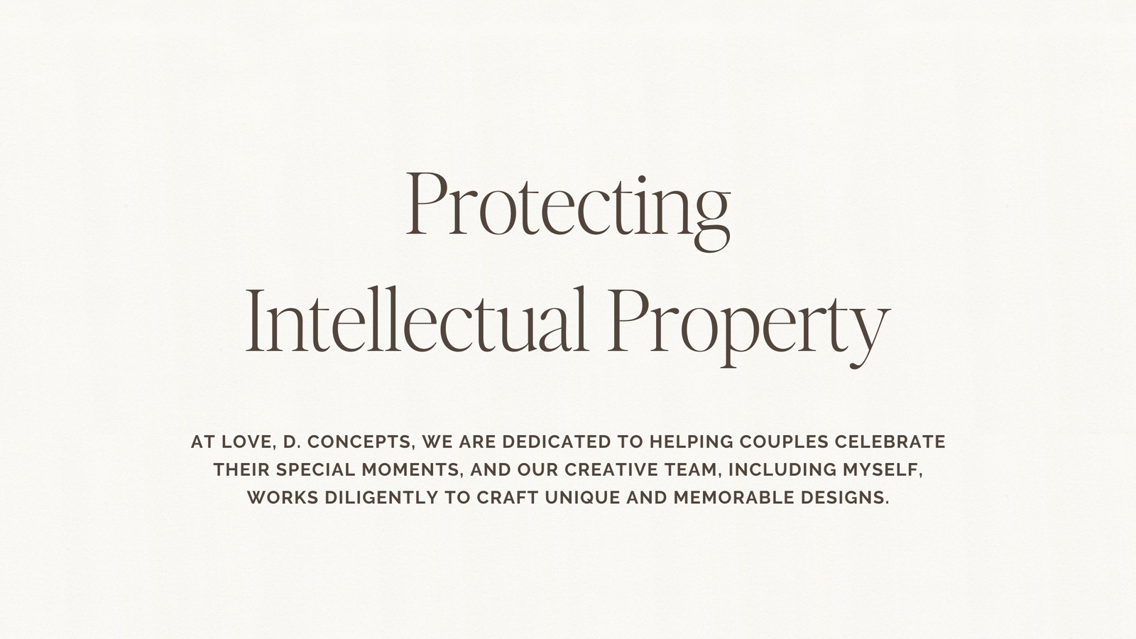 Protecting Intellectual Property - Digital Products - Love, D. Concepts