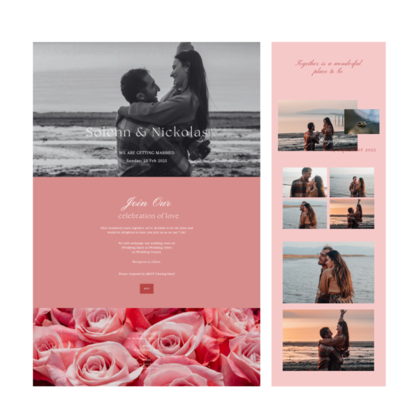 February Wedding Website by Love, D. Concepts - Philippines
