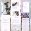 Amethyst Wedding Website by Love, D. Concepts - Philippines