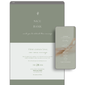 Minimalist Wedding Website by Love, D. Concepts - Philippines