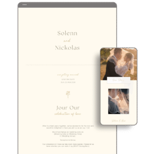 Yellow Wedding Website by Love, D. Concepts - Philippines