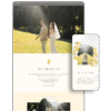 Yellow Wedding Website by Love, D. Concepts - Philippines
