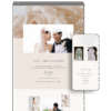 Champagne Wedding Website by Love, D. Concepts - Philippines
