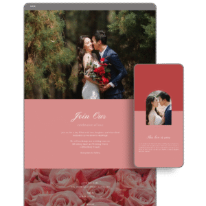 Red Wedding Website by Love, D. Concepts - Philippines