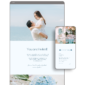 Blue Wedding Website by Love, D. Concepts - Philippines