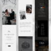 Black Wedding Website by Love, D. Concepts - Philippines