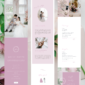 Dusty Pink Wedding Website by Love, D. Concepts - Philippines