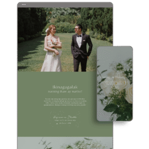 Tagalog Wedding Website by Love, D. Concepts - Philippines