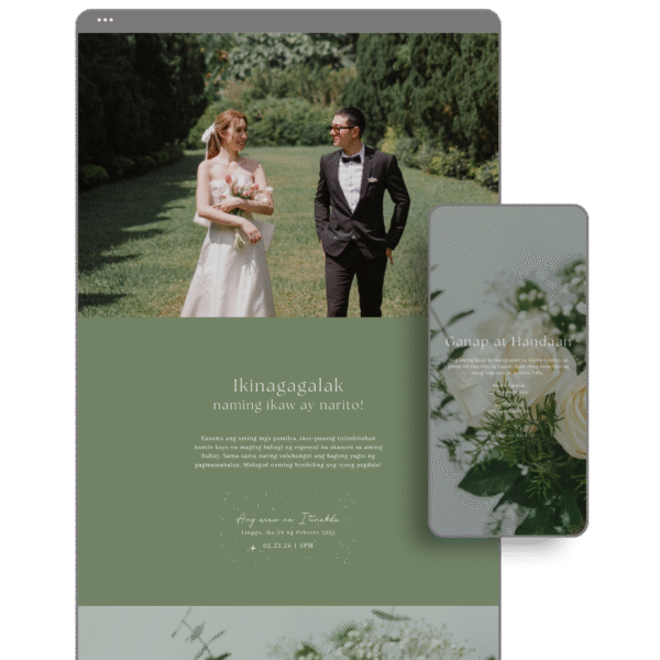 Tagalog Wedding Website by Love, D. Concepts - Philippines