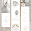 White Wedding Website by Love, D. Concepts - Philippines