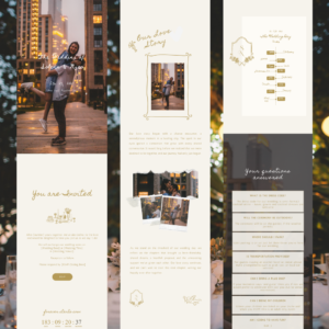 Whimsical Wedding Website by Love, D. Concepts - Philippines