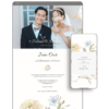 Pastel Wedding Website - Wedding Invitation Website - Tagaytay Philippines