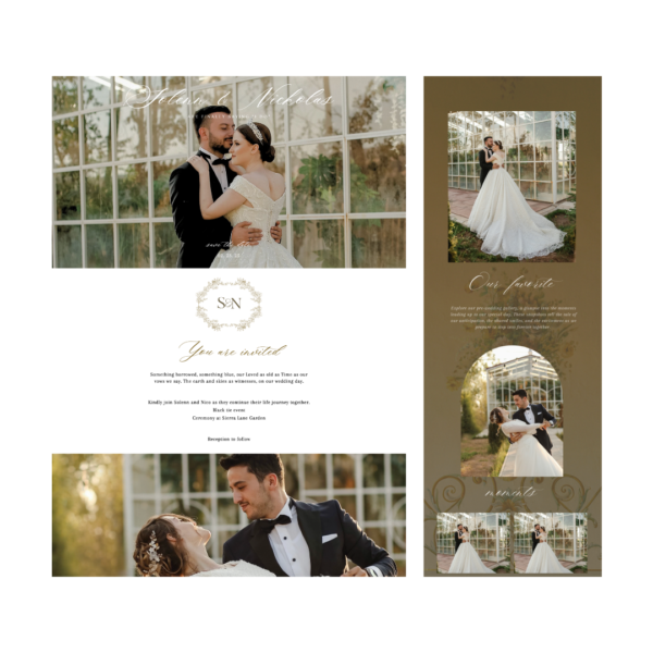 Vintage Wedding Website by Love, D. Concepts - Philippines