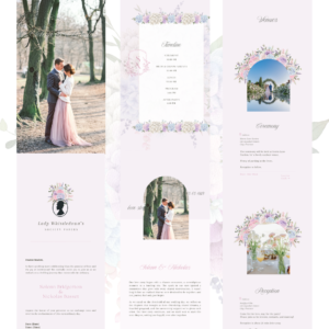 Pastel Wedding Website by Love, D. Concepts - Philippines