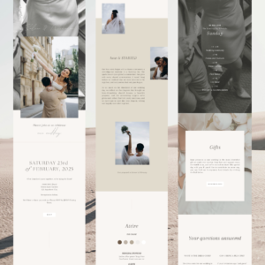 Simple Wedding Website by Love, D. Concepts – Philippines Simple Wedding Website by Love, D. Concepts - Philippines