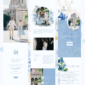 Blue Wedding Website by Love, D. Concepts - Philippines