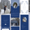 Winter Wedding Website by Love, D. Concepts - Philippines