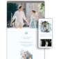 Blue Wedding Website by Love, D. Concepts - Philippines