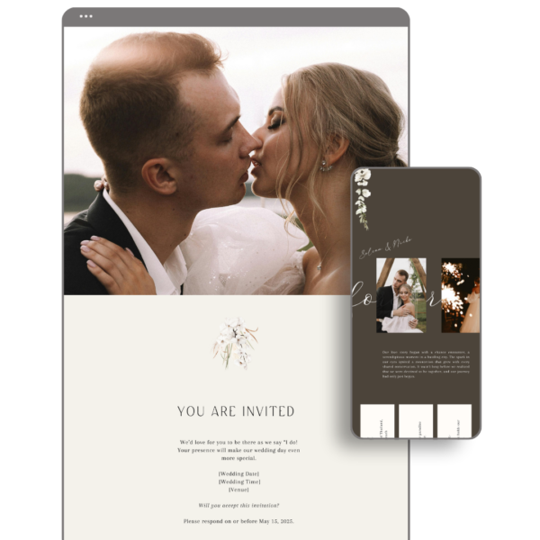 Rustic Wedding Website by Love, D. Concepts - Philippines