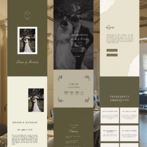 Earth Tones Wedding Website by Love, D. Concepts - Philippines