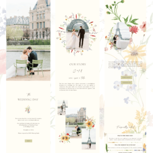Spring Wedding Website by Love, D. Concepts – Philippines Spring Wedding Website by Love, D. Concepts - Philippines