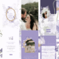 Purple Wedding Website by Love, D. Concepts - Philippines