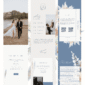 Boho Blue Wedding Website by Love, D. Concepts - Philippines