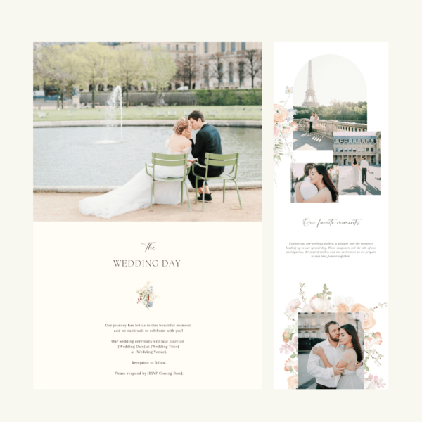 Garden Wedding Website by Love, D. Concepts - Philippines