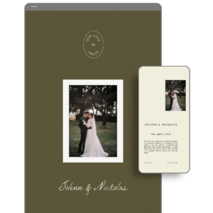 Earth Tones Wedding Website by Love, D. Concepts - Philippines
