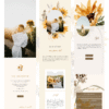 Sunflower Wedding Website by Love, D. Concepts - Philippines