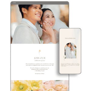 Spring Wedding Website by Love, D. Concepts - Philippines