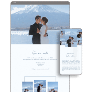 Blue Wedding Website by Love, D. Concepts - Philippines