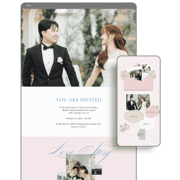 Blue Blush Wedding Website by Love, D. Concepts - Philippines Blue Blush Wedding Website by Love, D. Concepts - Philippines