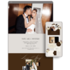 Brown Wedding Website by Love, D. Concepts - Philippines