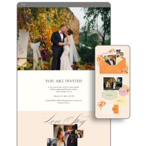 Sunset Wedding Website by Love, D. Concepts - Philippines