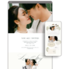 White Wedding Website by Love, D. Concepts - Philippines