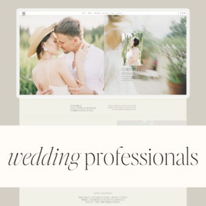 Showit Website (Wedding Professionals)