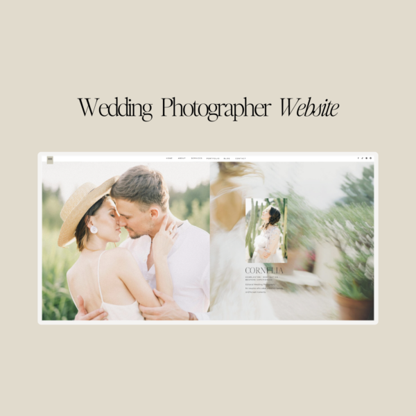 Showit Website for Editorial Photographers - Designs by Dia Studio - United States