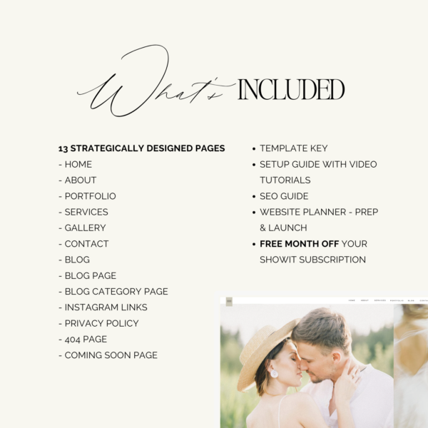 Showit Website for Editorial Photographers - Designs by Dia Studio - United States