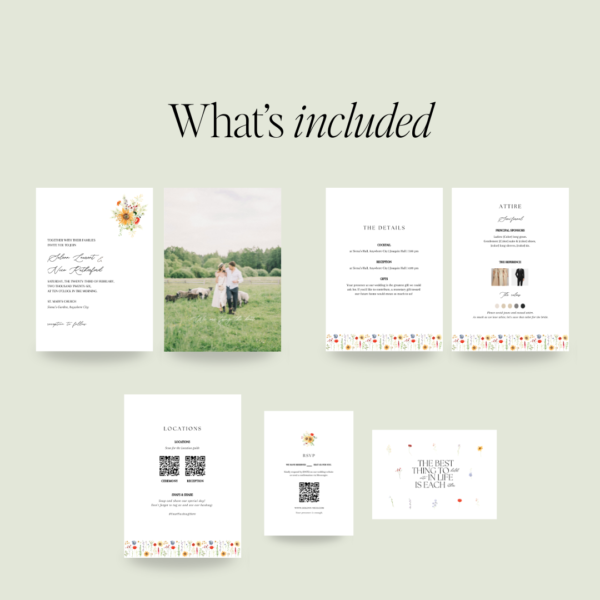 Spring Garden Wedding Invitation - Love, D. Concepts - Philippines