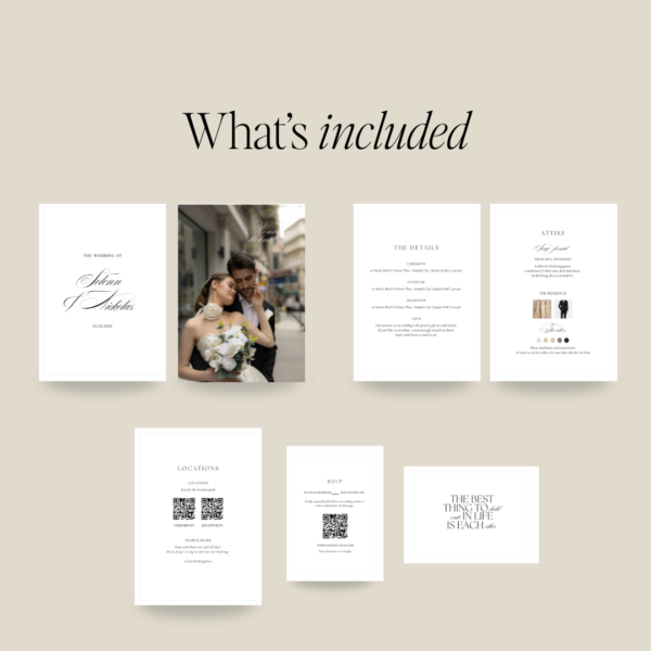Modern Wedding Invitation - Love, D. Concepts - Philippines