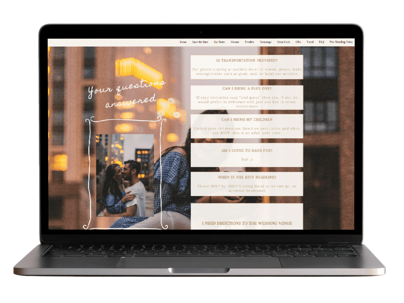 Wedding Website - Love, D. Concepts - Philippines