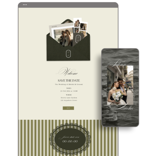 Old Money Wedding Website - Love, D. Concepts - Cavite, Philippines