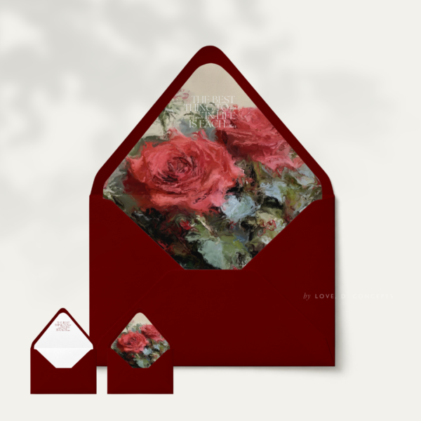 Wedding Envelope Liner - Love, D. Concepts - Philippines