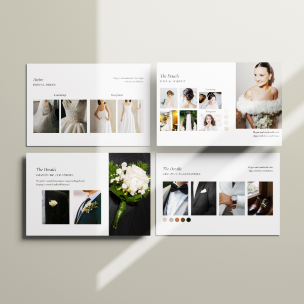 Wedding Mood board Presentation - Love, D. Concepts - Philippines