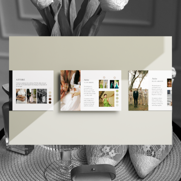 Wedding Mood board Presentation - Love, D. Concepts - Philippines