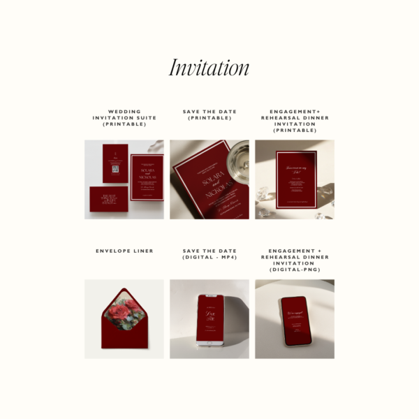 Wedding Stationery Bundle - Love, D. Concepts - Philippines