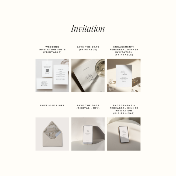 Wedding Stationery Bundle - Love, D. Concepts - Philippines