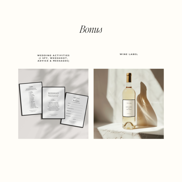 Wedding Stationery Bundle - Love, D. Concepts - Philippines