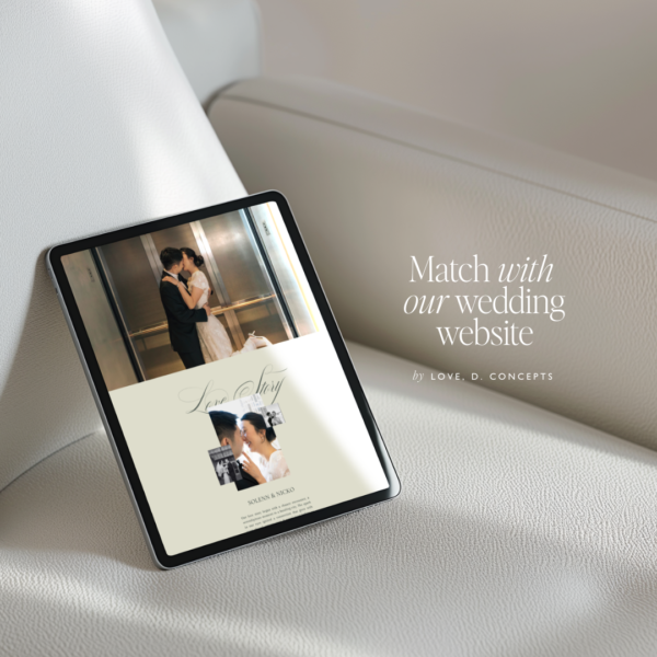 Wedding Website - Love, D. Concepts - Philippines